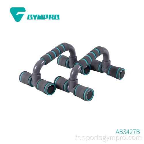 Push up Bars Stand avec poignée de poignée en mousse